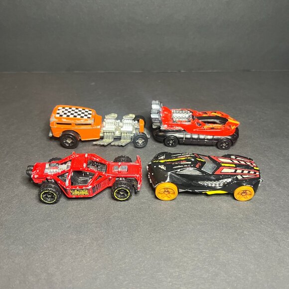 Lot of 8 Hot Wheels Hover Storm, Roll Cage, Urban Agent, Formula 8r, Motorcycle - Picture 4 of 9